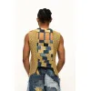Patchwork Weste Rückseite
