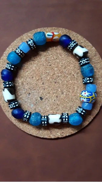 Glasperlenarmband XV