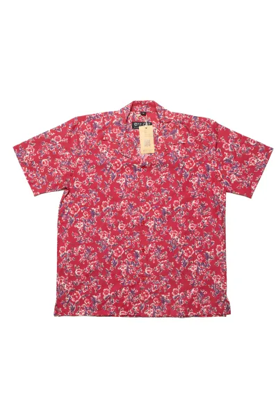 Crazy Shirt Flowers Rouge vorne