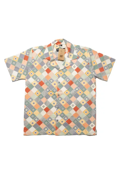 Crazy Shirt Squares Bunt vorne