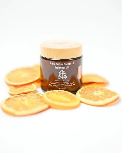 Orangencreme | Orangenlotion mit Sheabutter